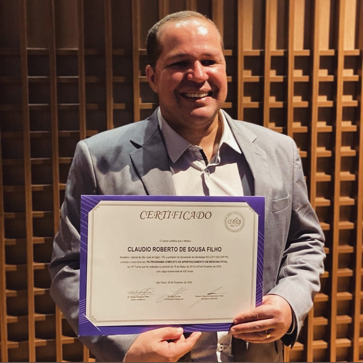 Foto de Dr. Cláudio Roberto de Sousa Filho